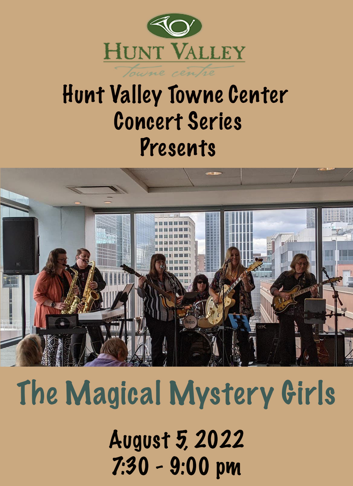 Hunt Valley Towne CenterConcert Series Flyer