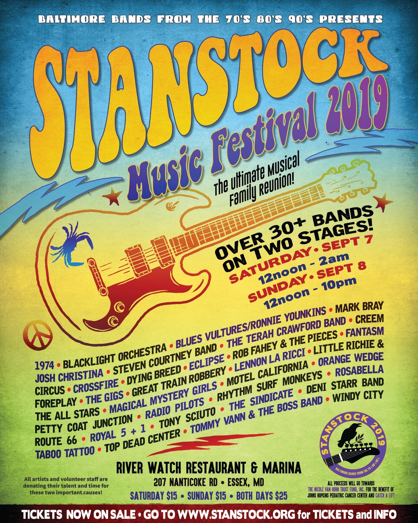 Stanstock Music Festival Flyer